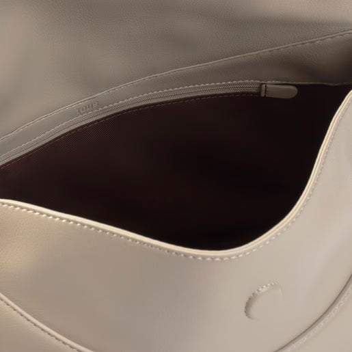 טואוס תיק צד City בצבע חום-אפרפר