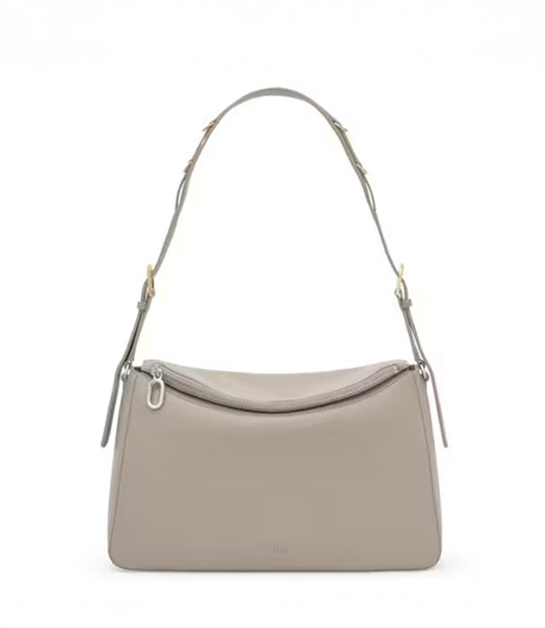 טואוס תיק צד City בצבע חום-אפרפר