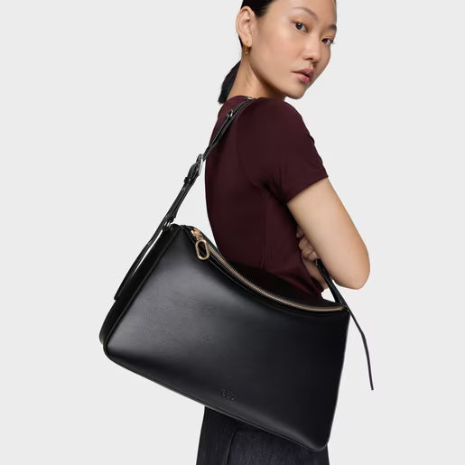 טואוס תיק צד City בצבע שחור