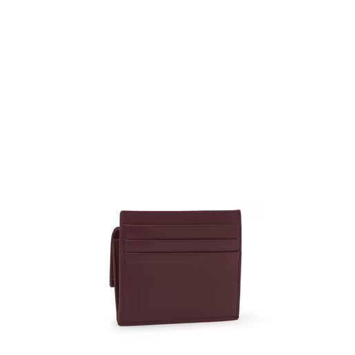 טואוס ארנק City בצבע בורדו