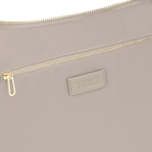 טואוס תיק צד Puffy Bear בצבע אפור