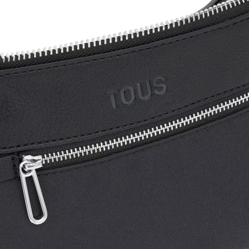 טואוס תיק כתף Puffy Bear בצבע שחור