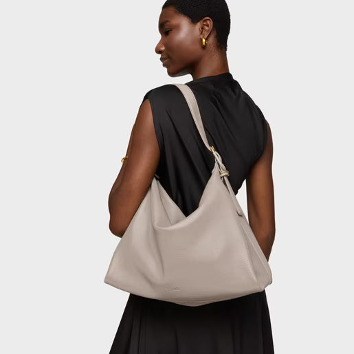 טואוס תיק צד בצבע אפור FOLD מעור