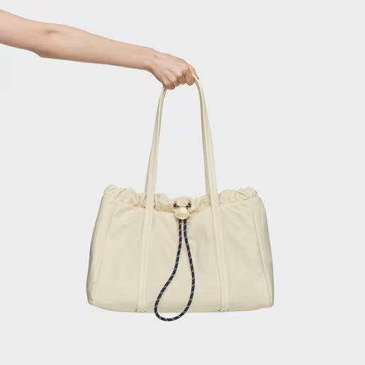 טואוס תיק כתף Empire Soft בצבע בז'