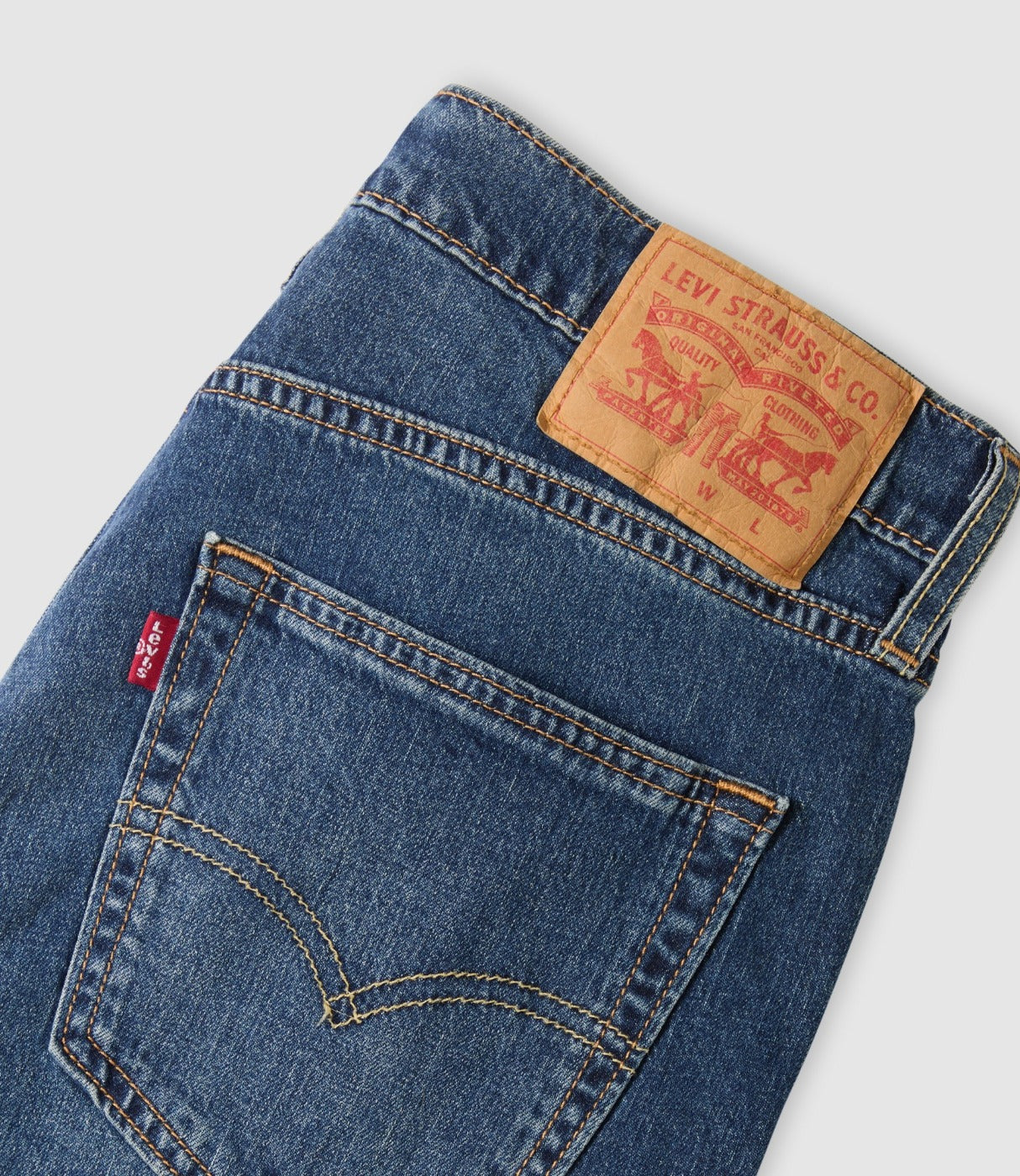 ליוויס ג׳ינס 512 Slim Taper לגברים - dark indigo worn in