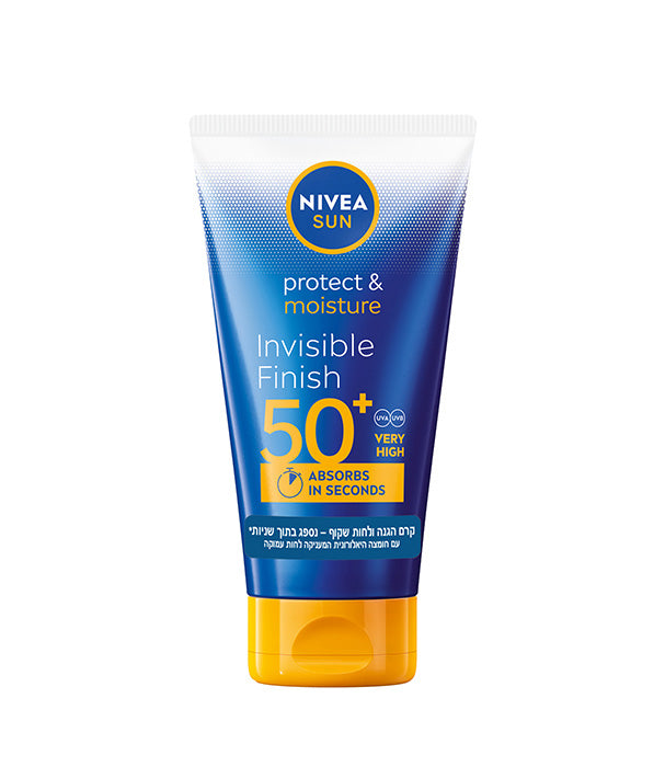 ניוואה סאן קרם הגנה ולחות שקוף עם +SPF50