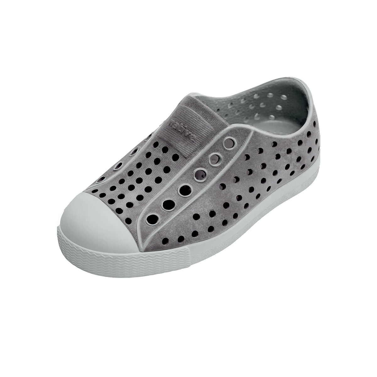 נייטיב נעליים Jefferson Stonewash לילדים, מבט צדדי, מבית CHOZEN
