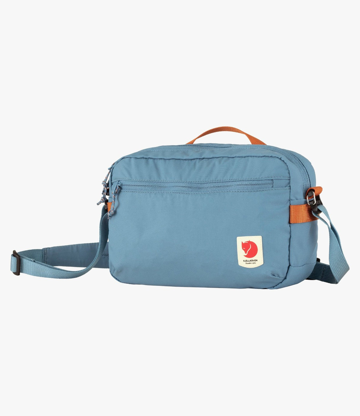 תיק צד High Coast Crossbody בצבע כחול, מבט מזווית - CHOZEN