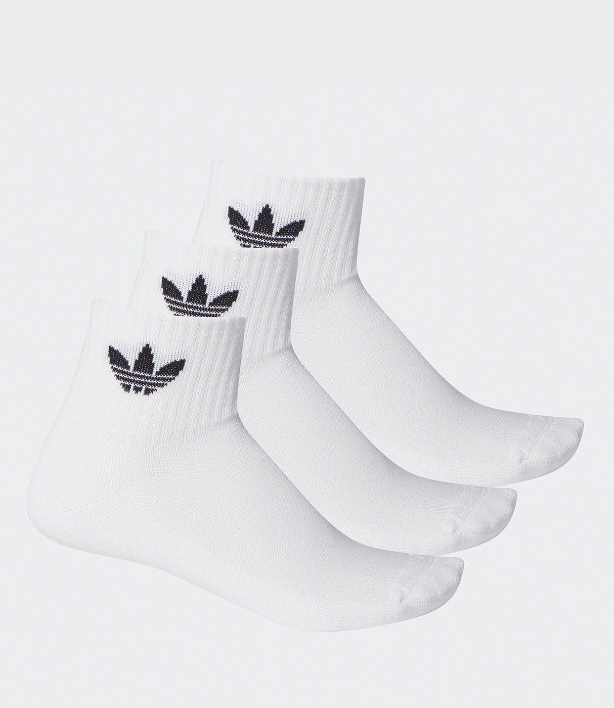 אדידס 3 זוגות גרביים MID CREW יוניסקס
