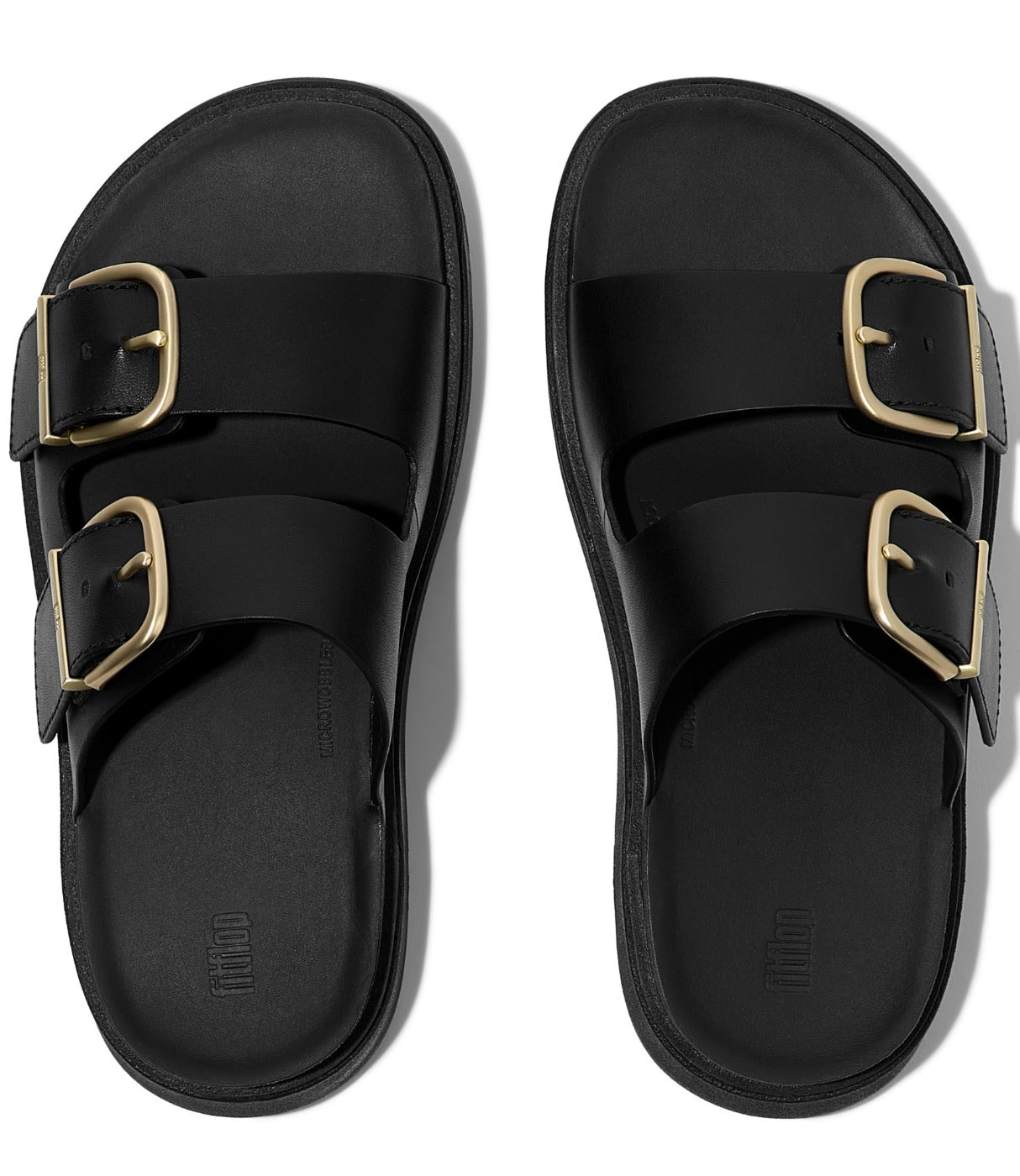 פיטפלופ סנדלים Gen Ff Buckle לנשים - שחור