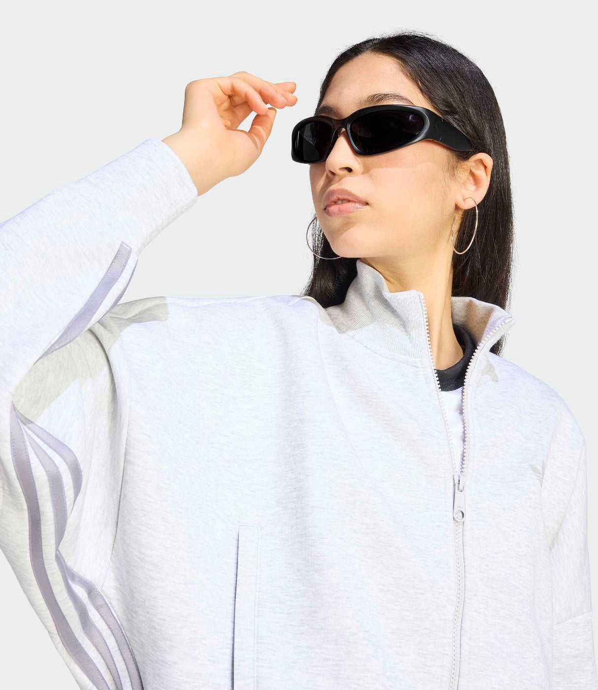 אדידס חולצה ארוכה SPACER TRACKTOP לנשים
