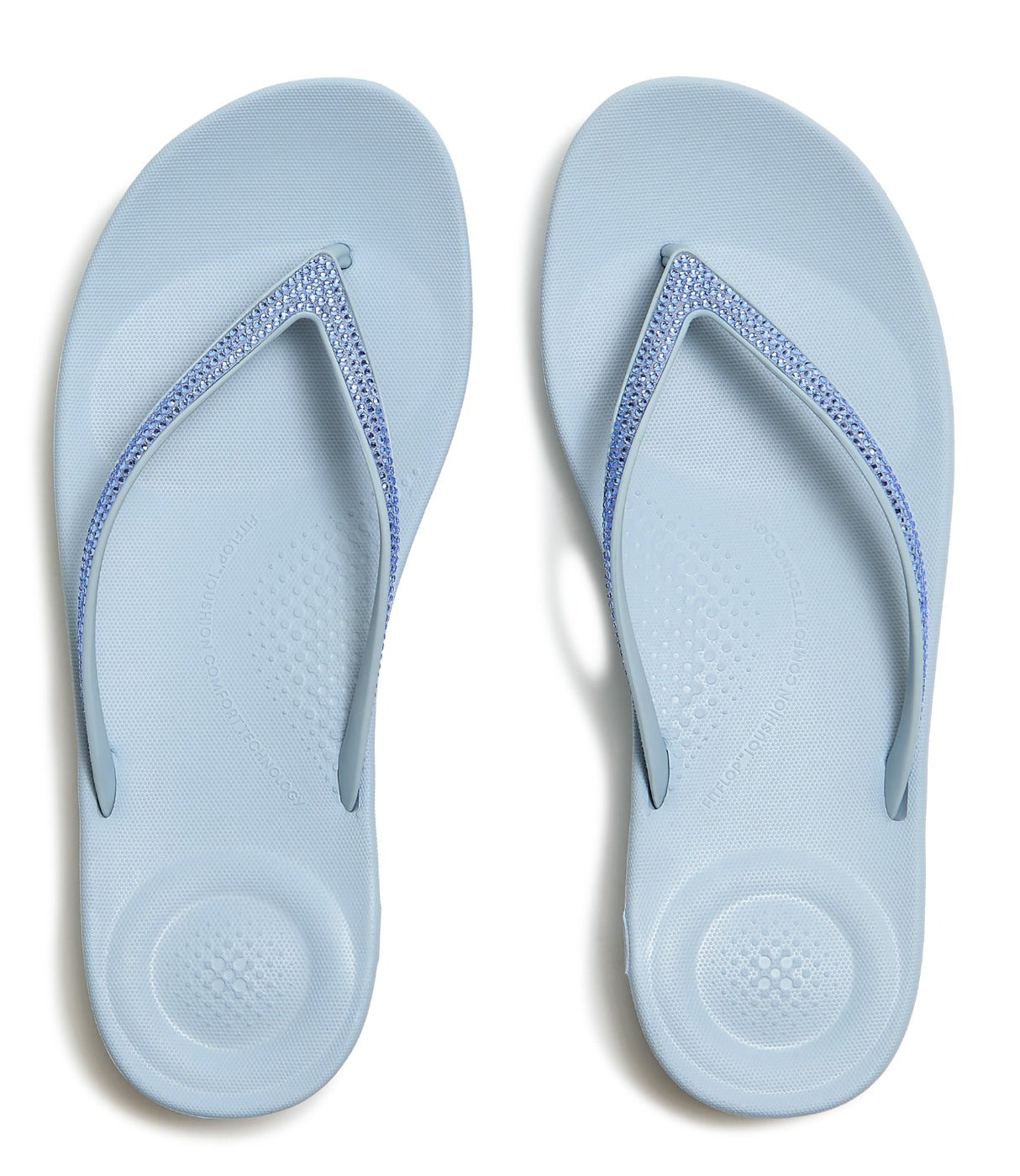פיטפלופ כפכפים Sparkle Classic Icushion לנשים - כחול