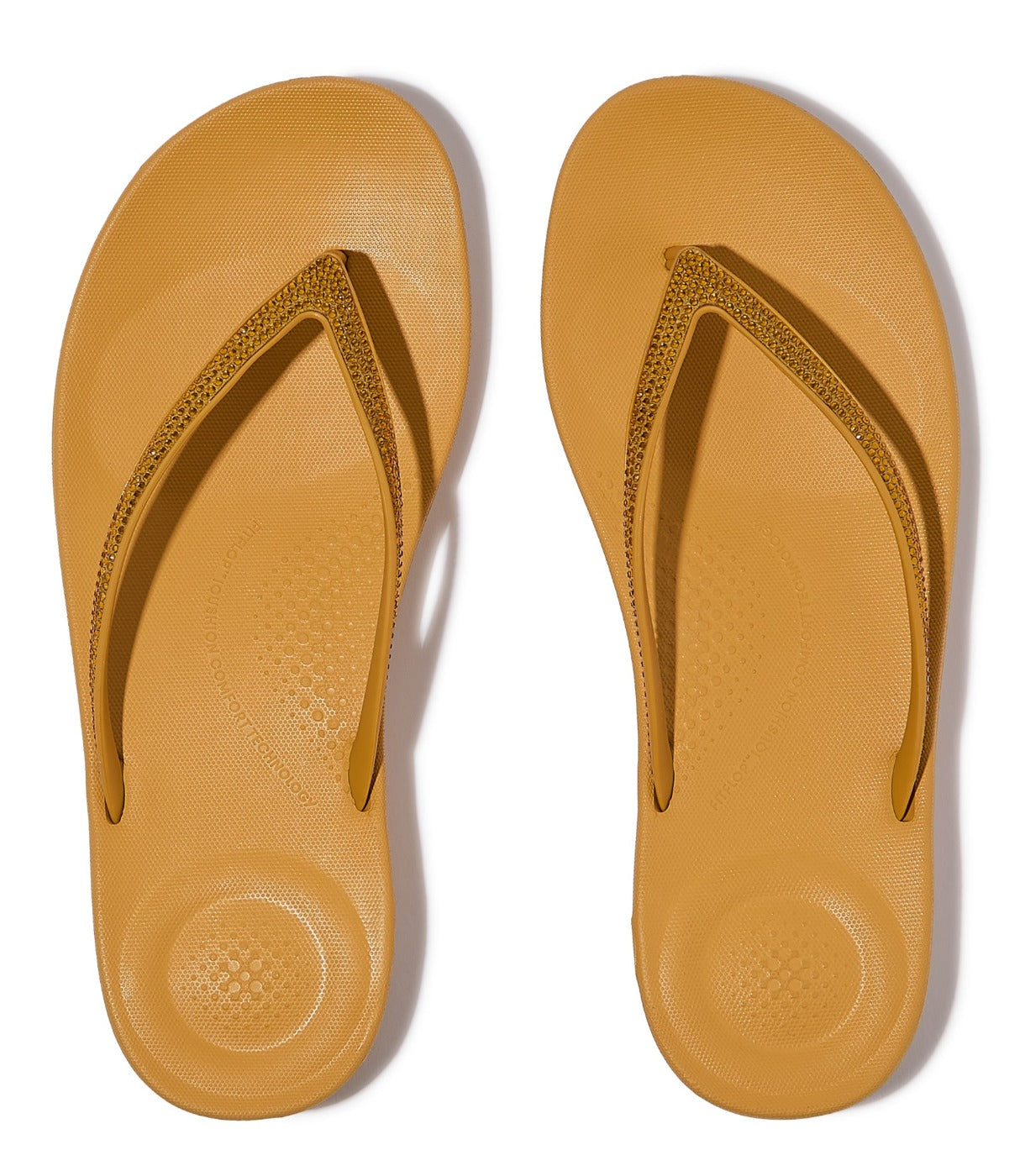 פיטפלופ כפכפים Sparkle Classic Icushion לנשים - כתום
