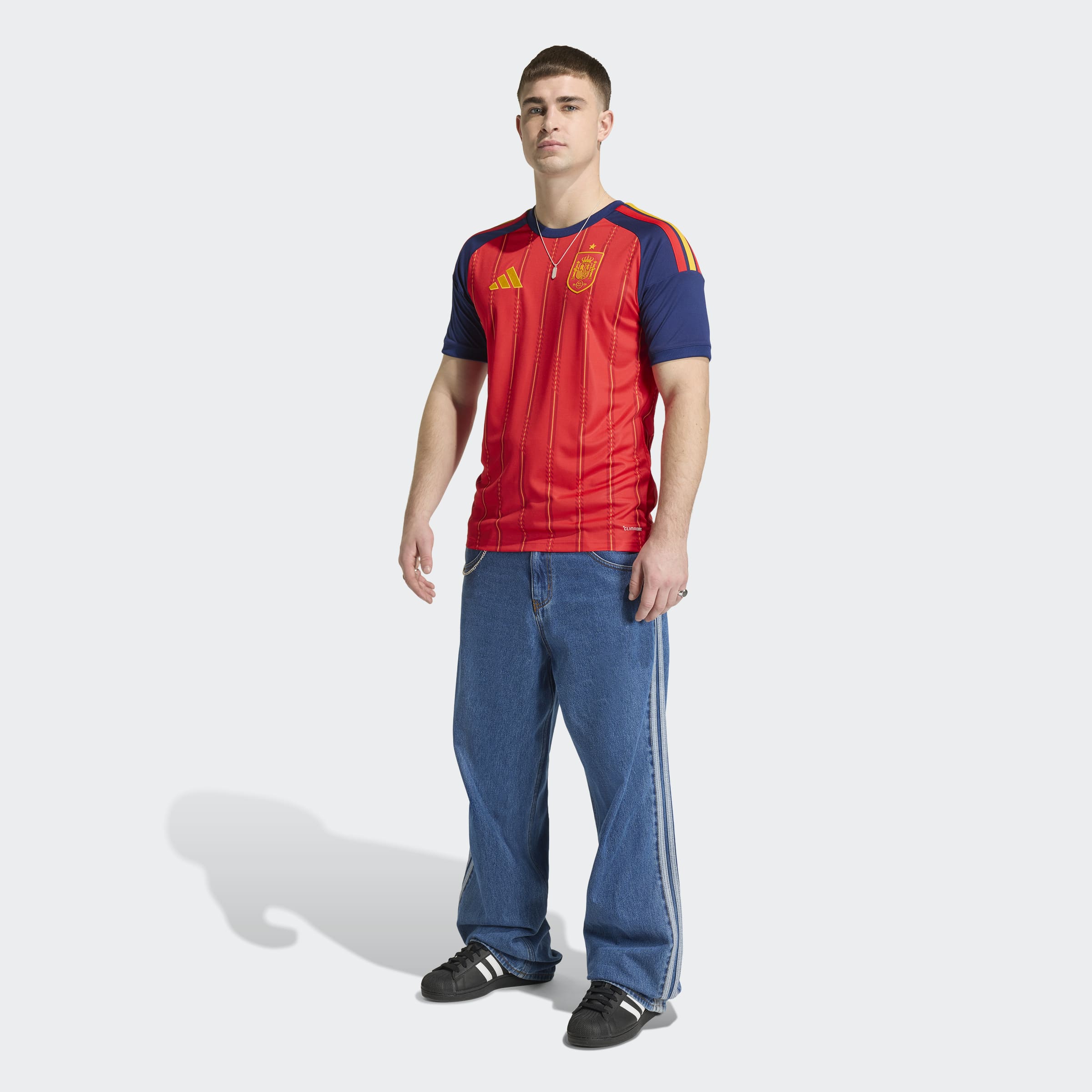 אדידס חולצת כדורגל SPAIN HOME 26 לגברים