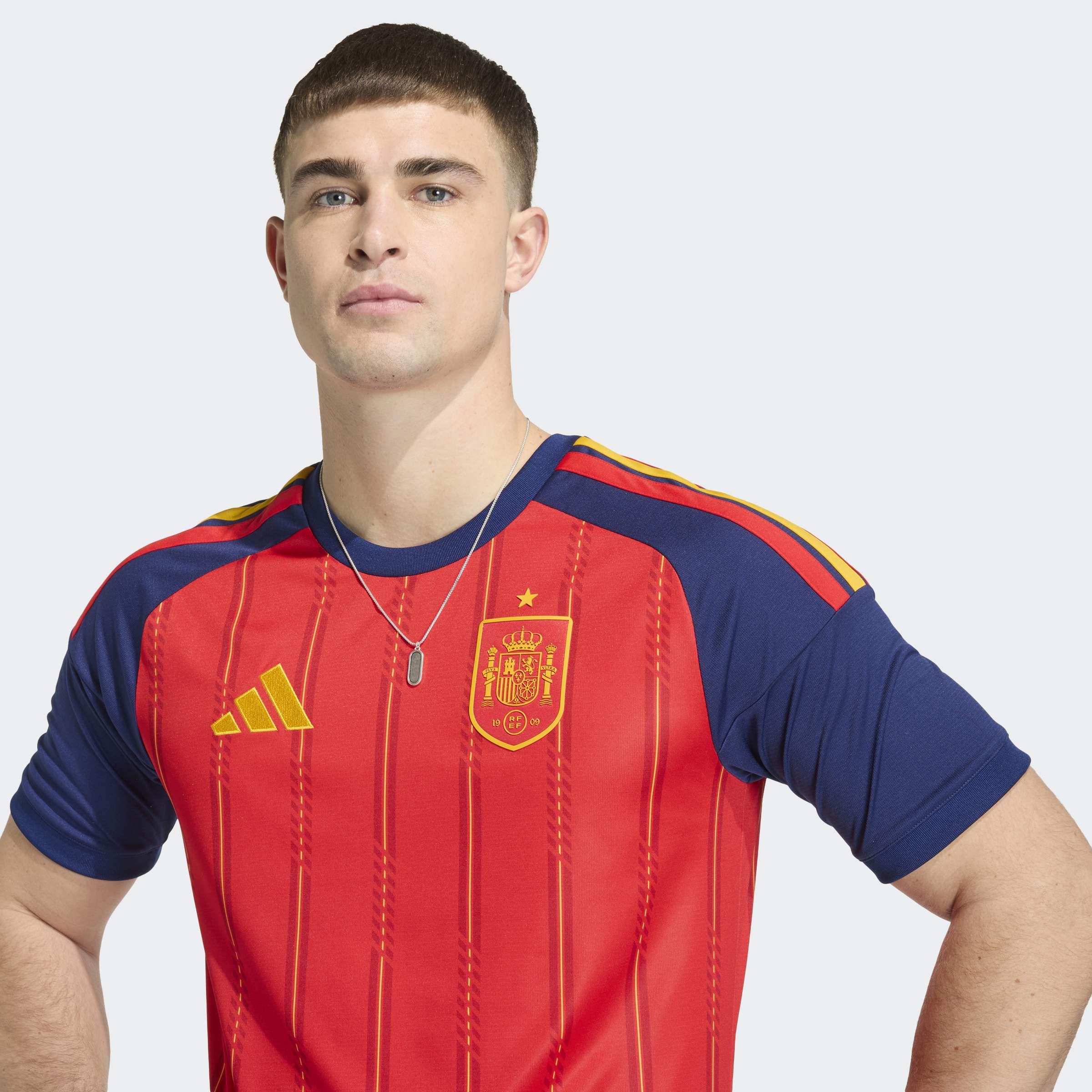 אדידס חולצת כדורגל SPAIN HOME 26 לגברים