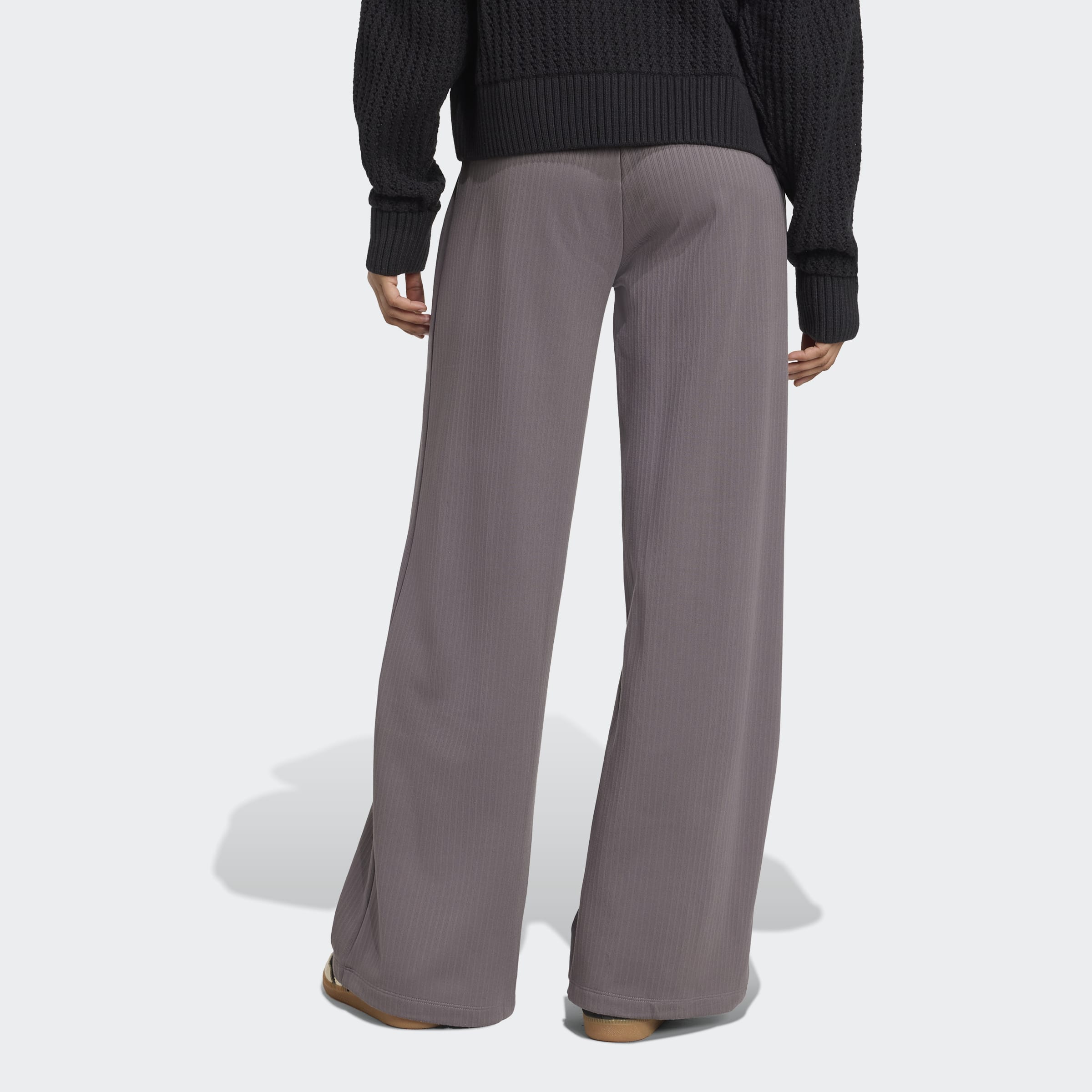אדידס מכנסיים ארוכים ESSENTIALS WINTERIZED WIDE RIB לנשים
