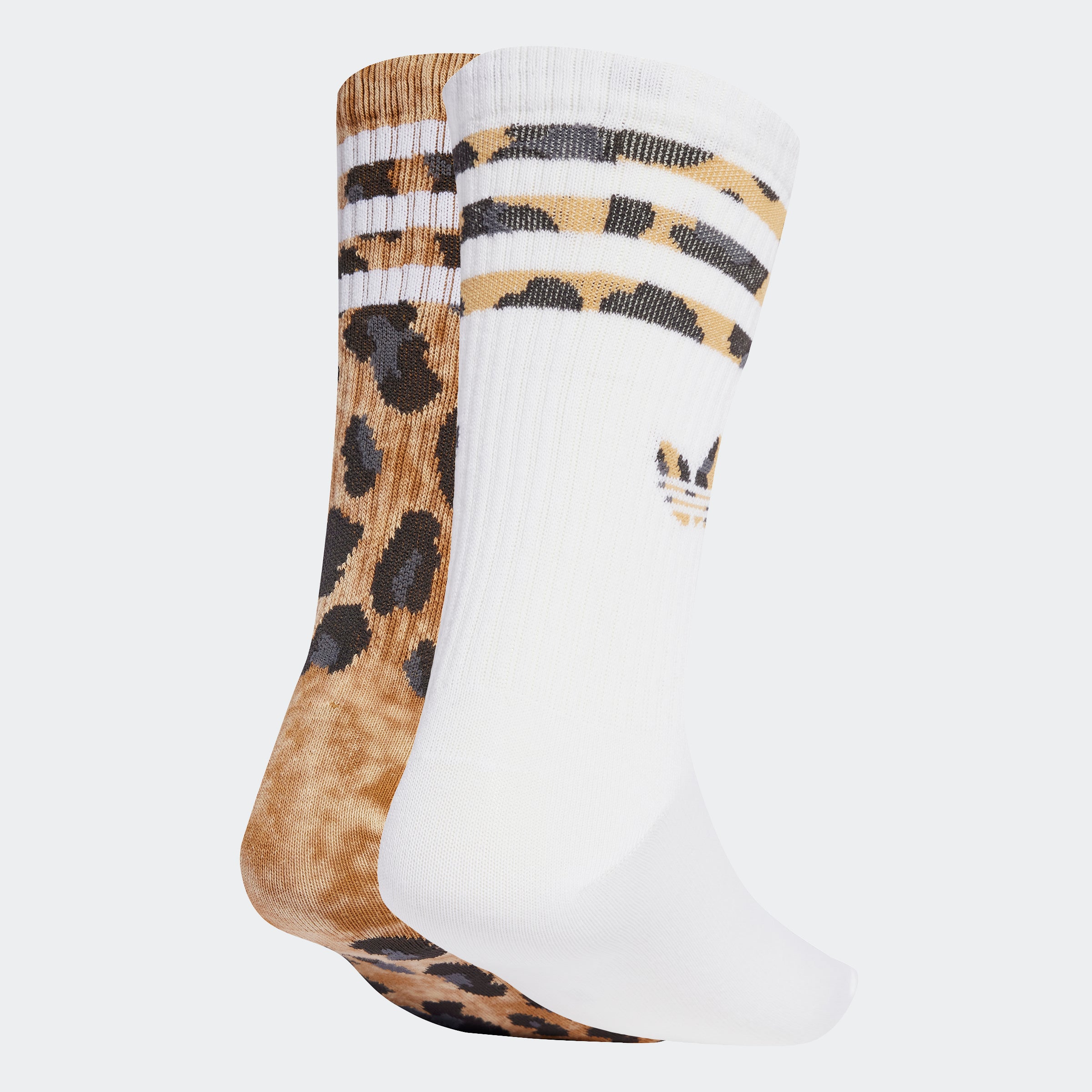 אדידס 2 זוגות גרביים LEOPARD CREW ליוניסקס