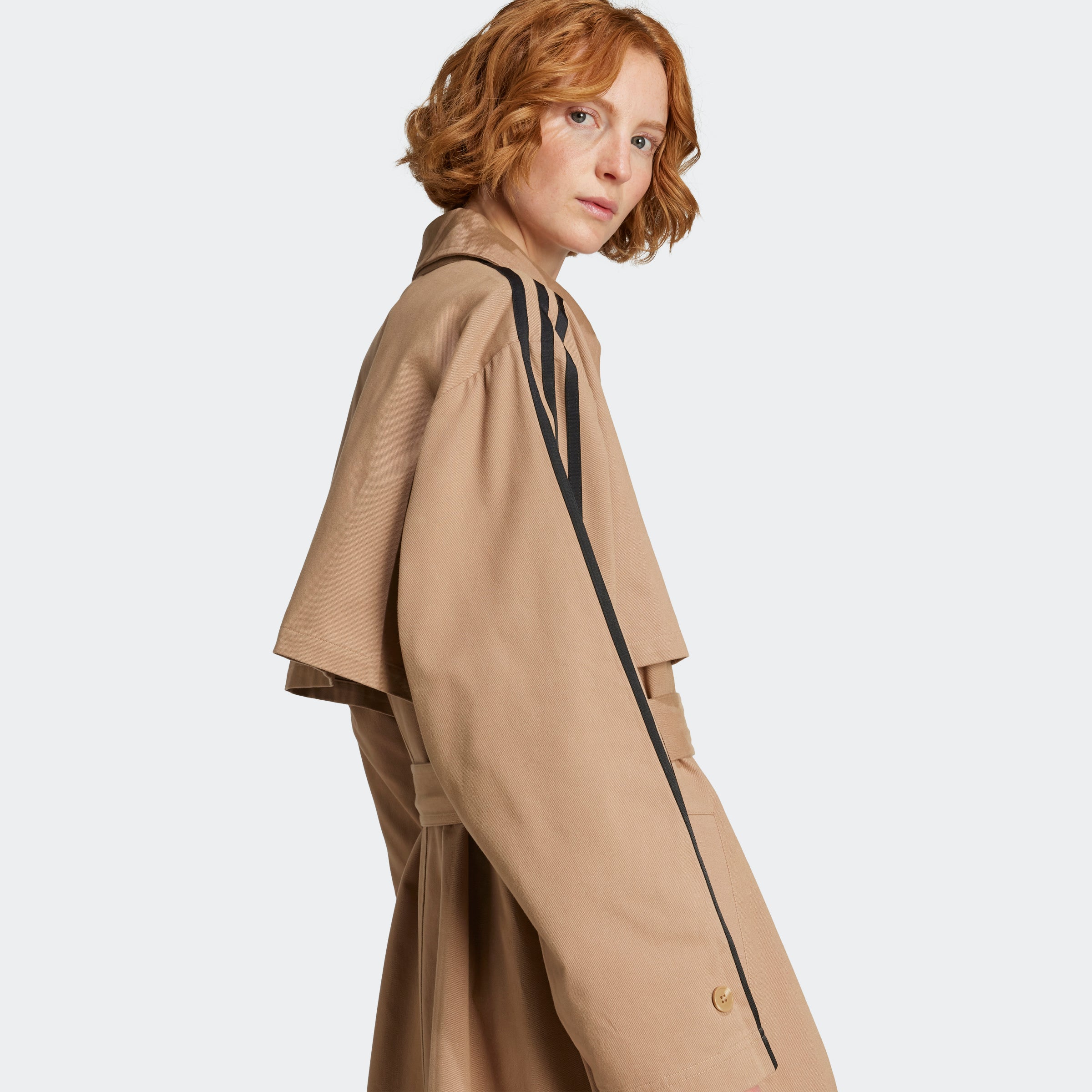 אדידס ג'קט טרנץ' ארוך ADICOLOR לנשים