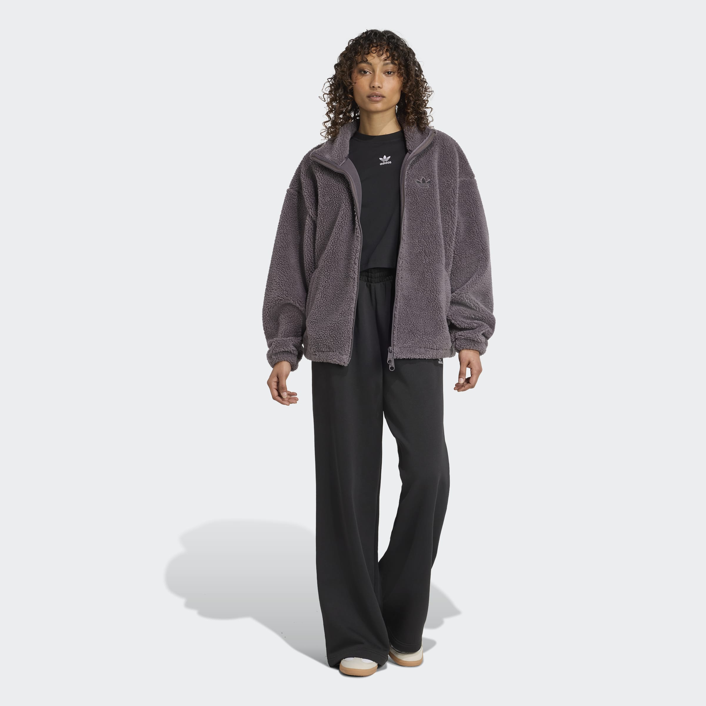 אדידס ג'קט ESSENTIALS TEDDY לנשים