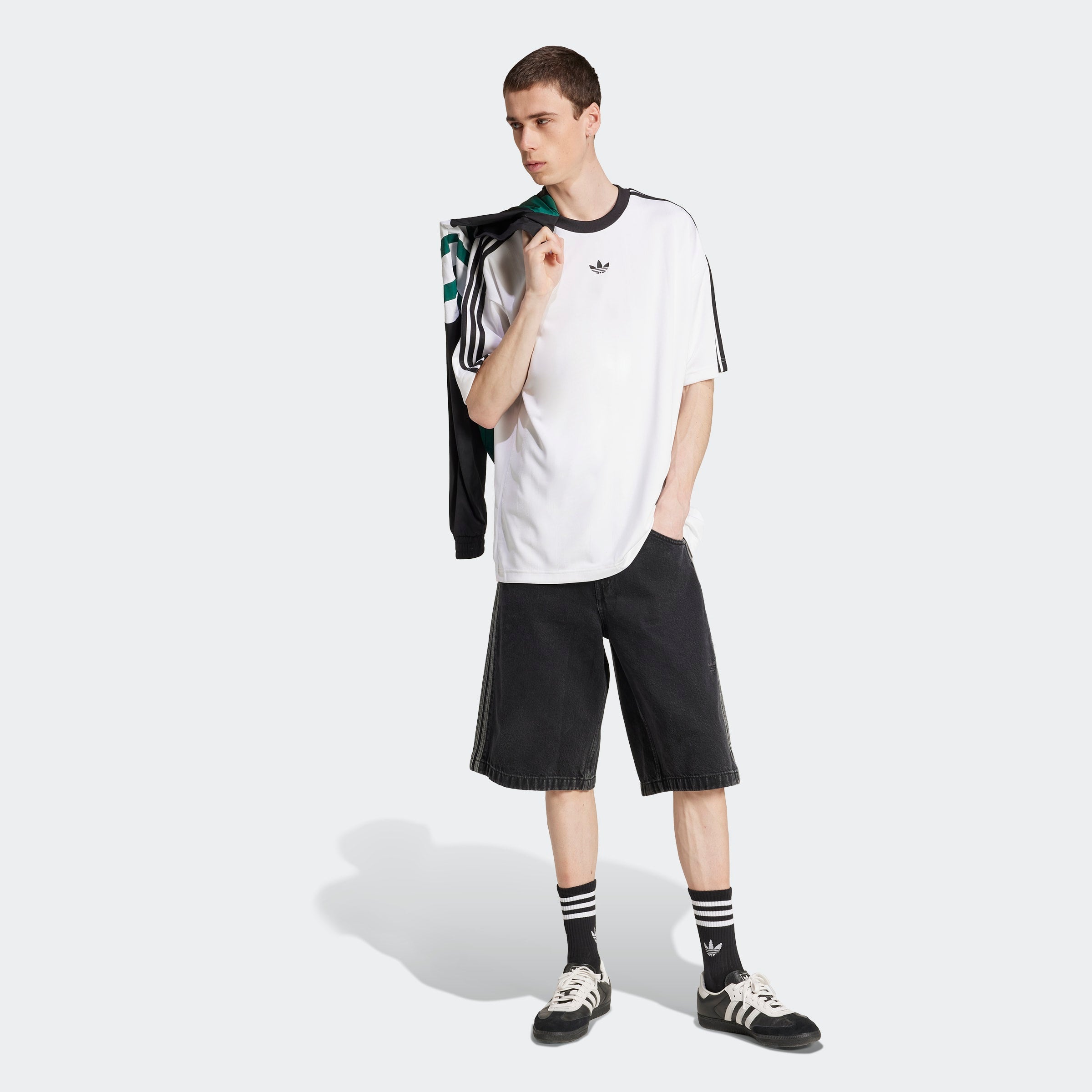 אדידס טישרט ADICOLOR JACQUARD JERSEY לגברים
