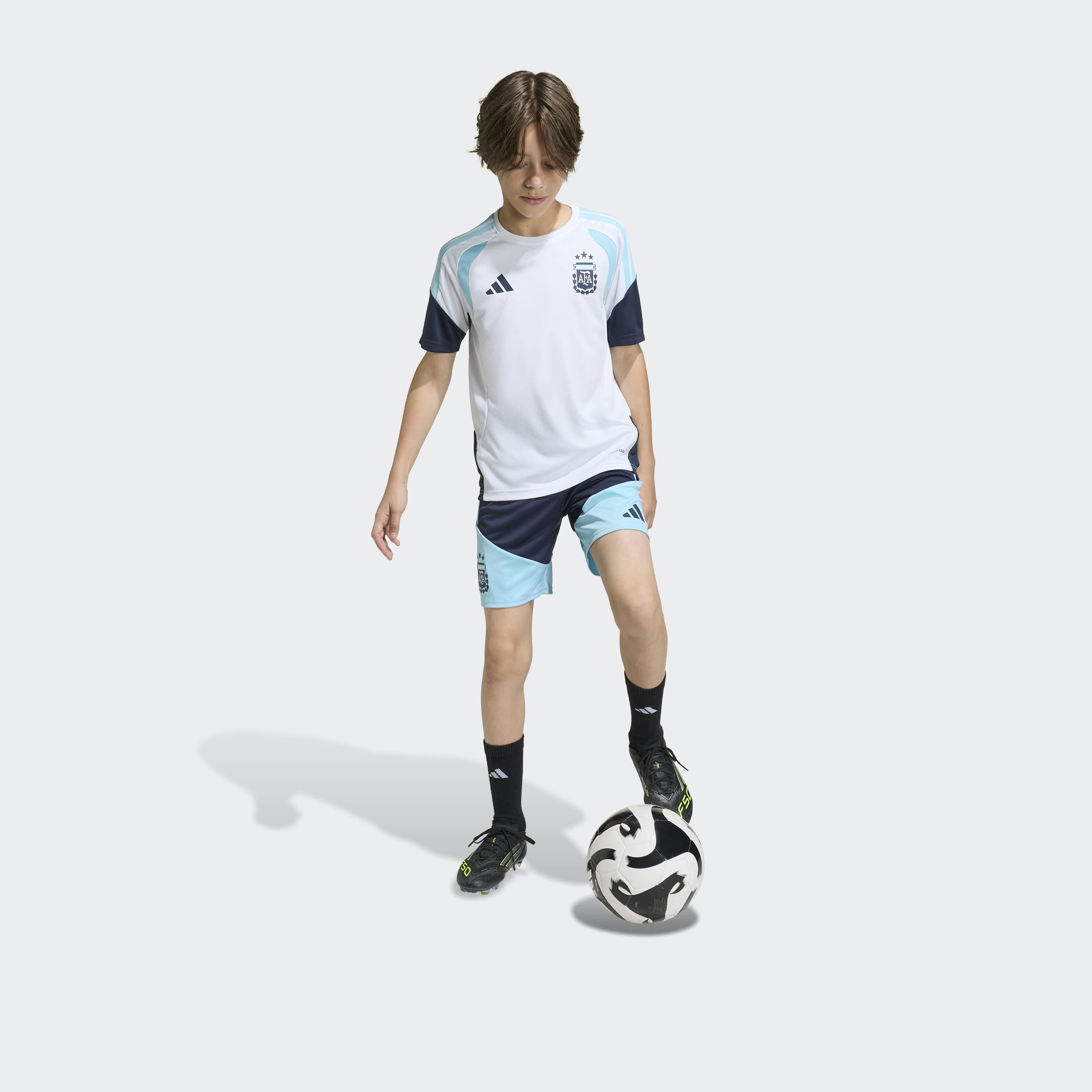 אדידס מכנסי כדורגל קצרים ARGENTINA 26 TIRO לילדים