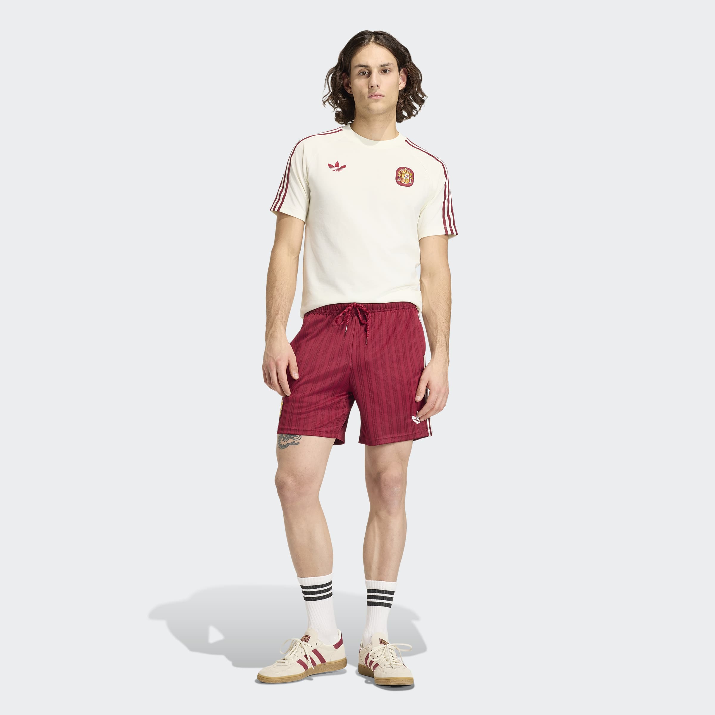 אדידס מכנסי כדורגל קצרים SPAIN ORIGINALS לגברים