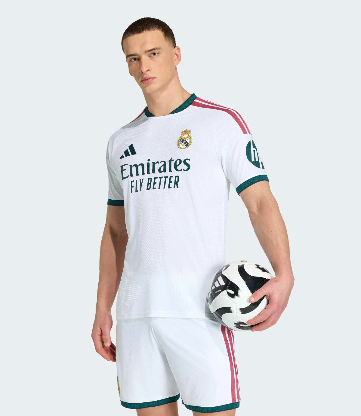 אדידס חולצת כדורגל Real Madrid 26/27 Home Authentic לגברים