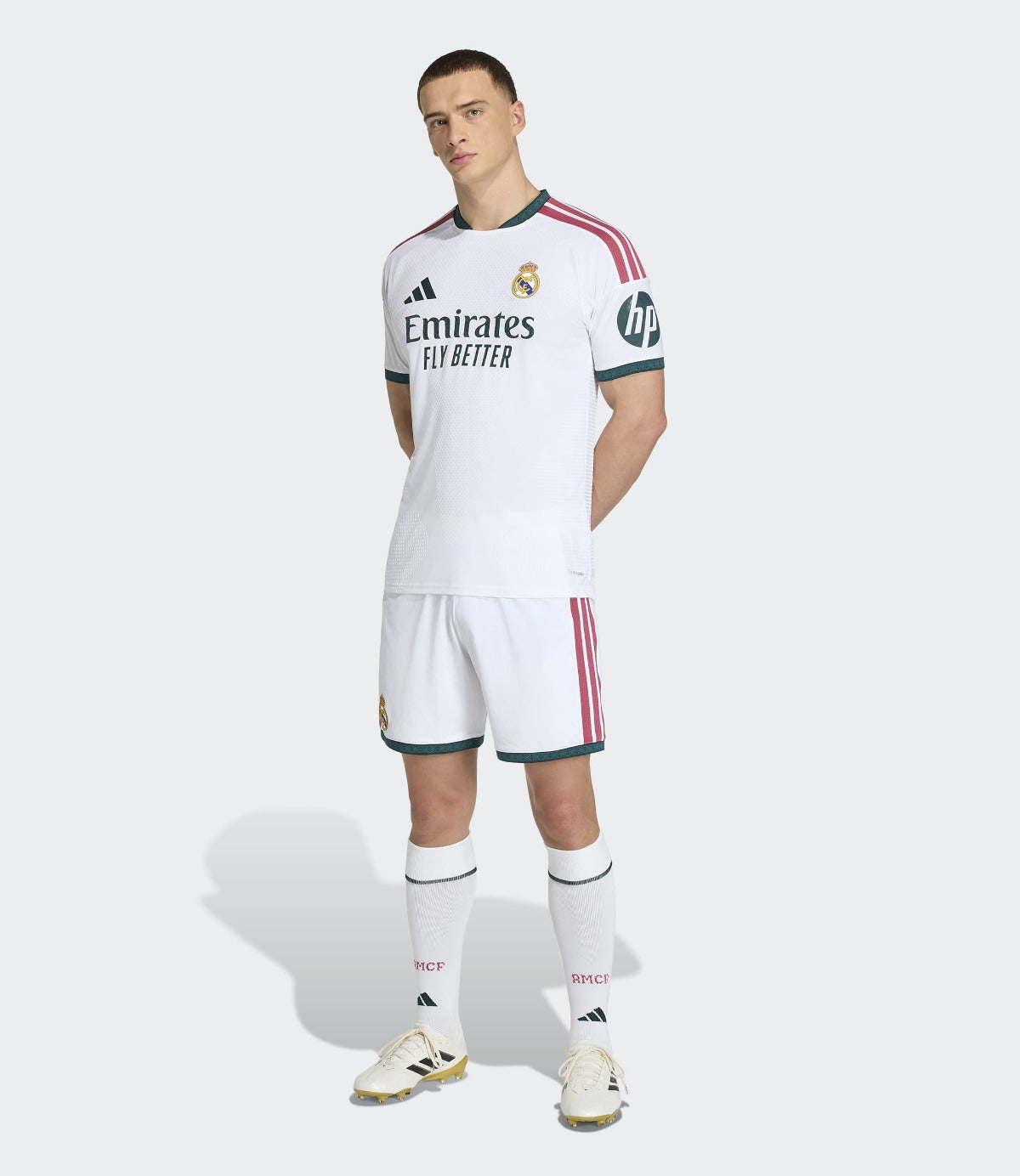 אדידס חולצת כדורגל Real Madrid 26/27 Home Authentic לגברים