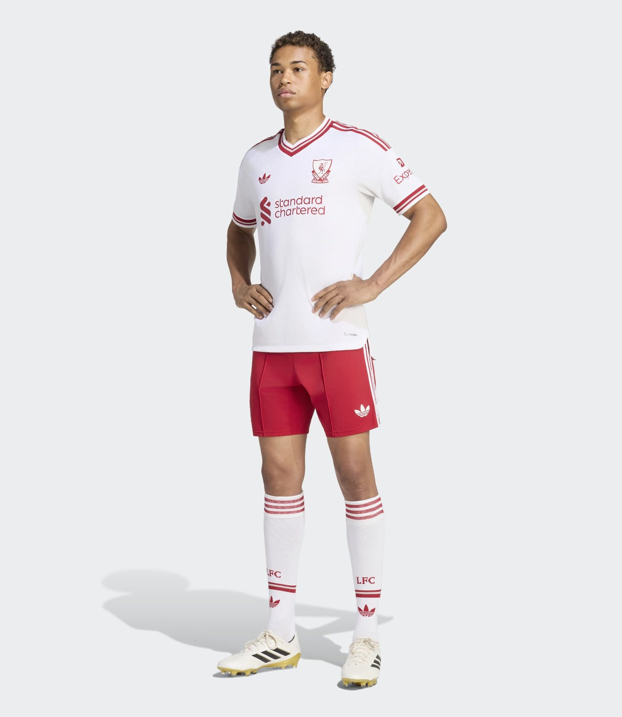 אדידס חולצת כדורגל Liverpool FC 26/27 Away Authentic לגברים