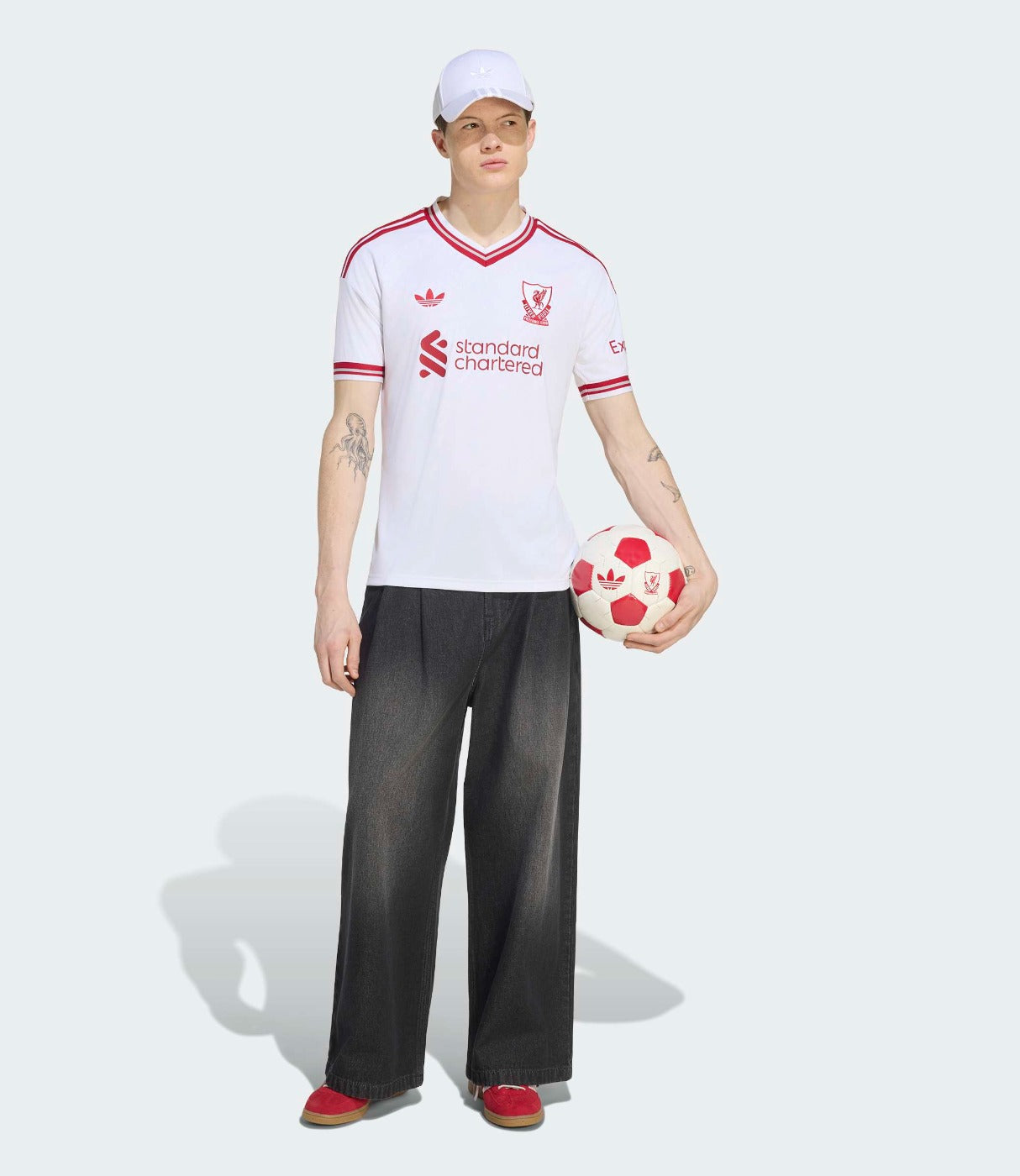 אדידס חולצת כדורגל Liverpool FC 26/27 Away לגברים