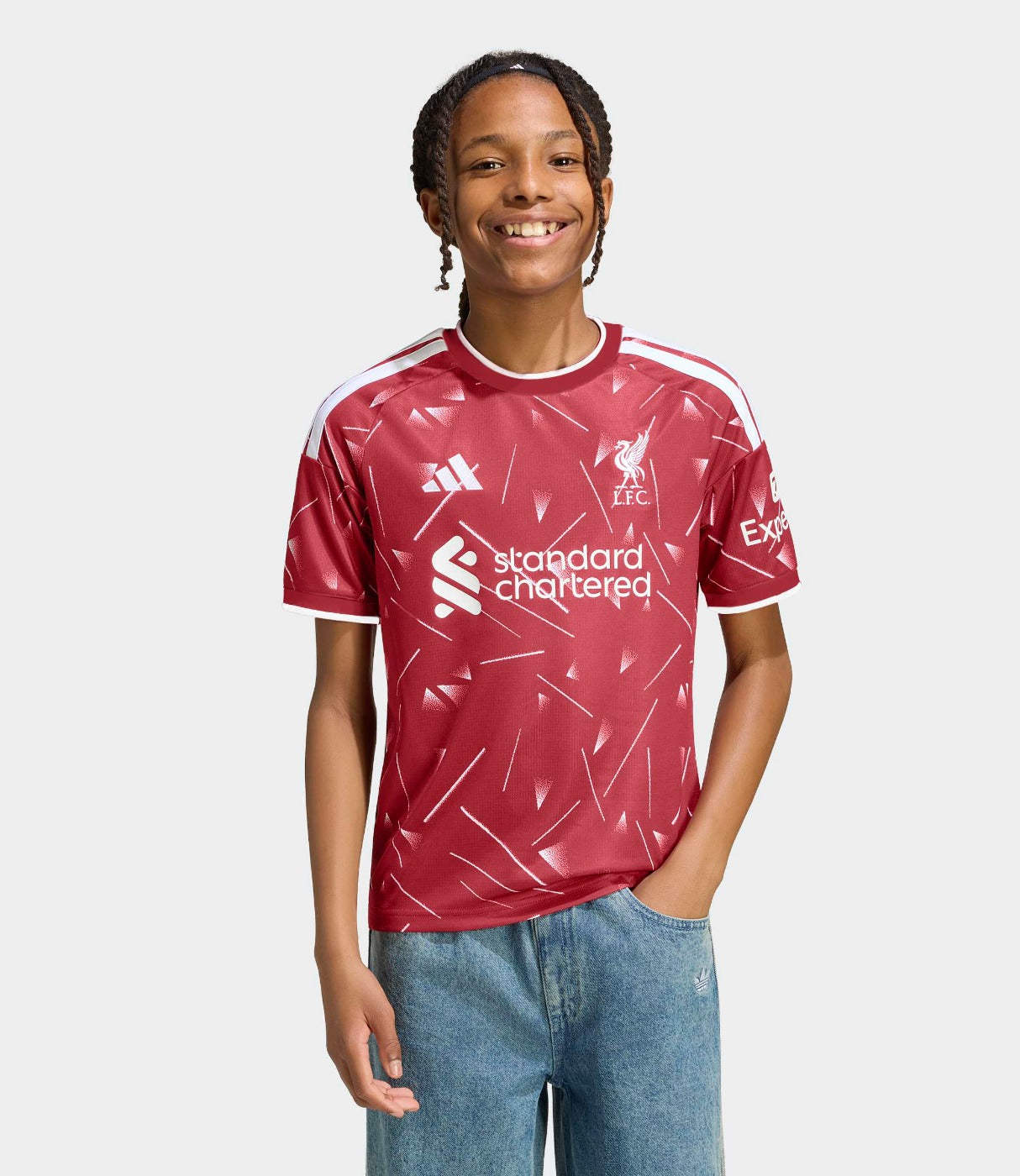 אדידס חולצת ספורט LIVERPOOL 26/27 HOME ג'וניור
