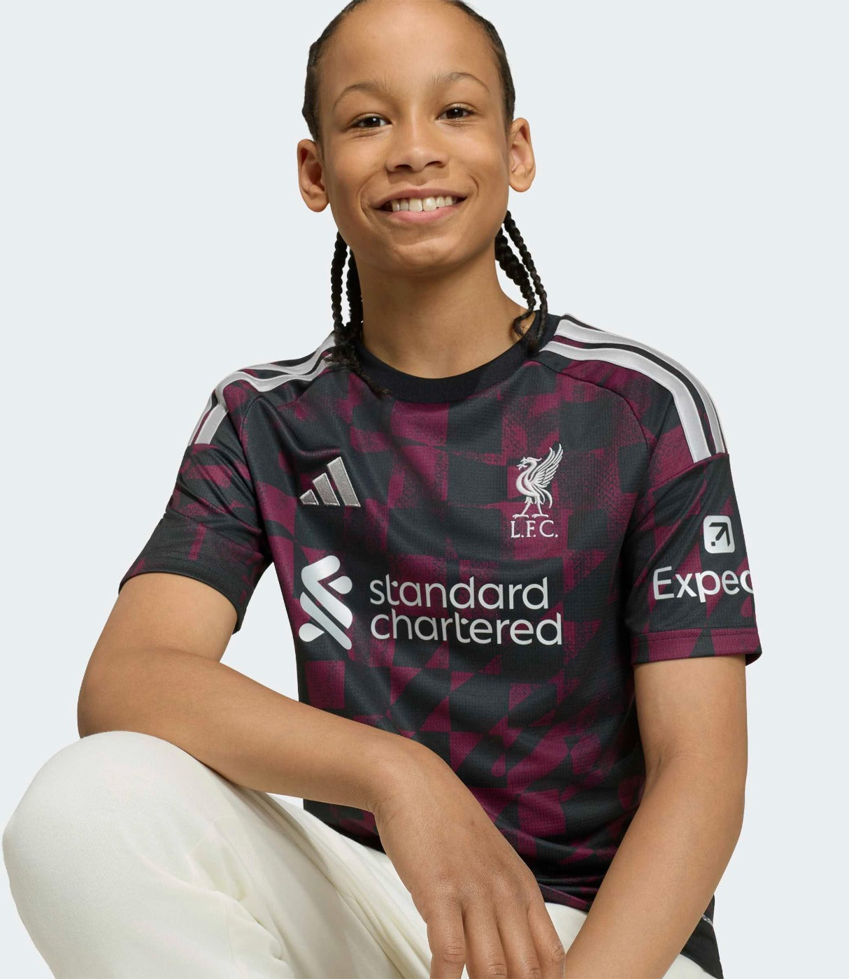 אדידס חולצת כדורגל Liverpool FC 26/27 Third ג'וניור