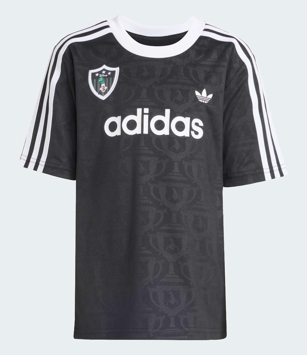 חולצת טי שירט אפורה עם פסים ולוגו, קוו עיצוב ספורטיבי אופנתי