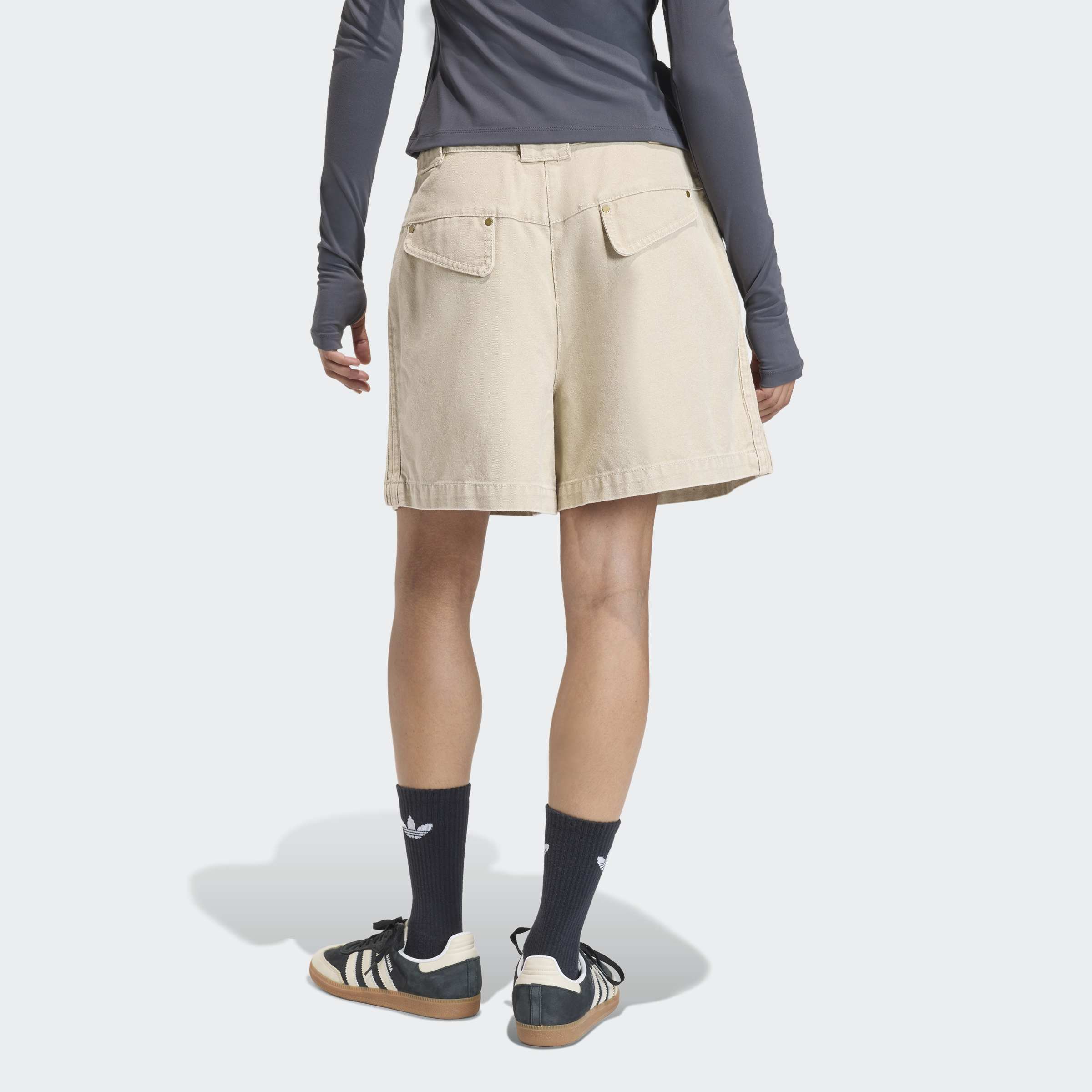 אדידס מכנסיים קצרים CANVAS LOOSE לנשים