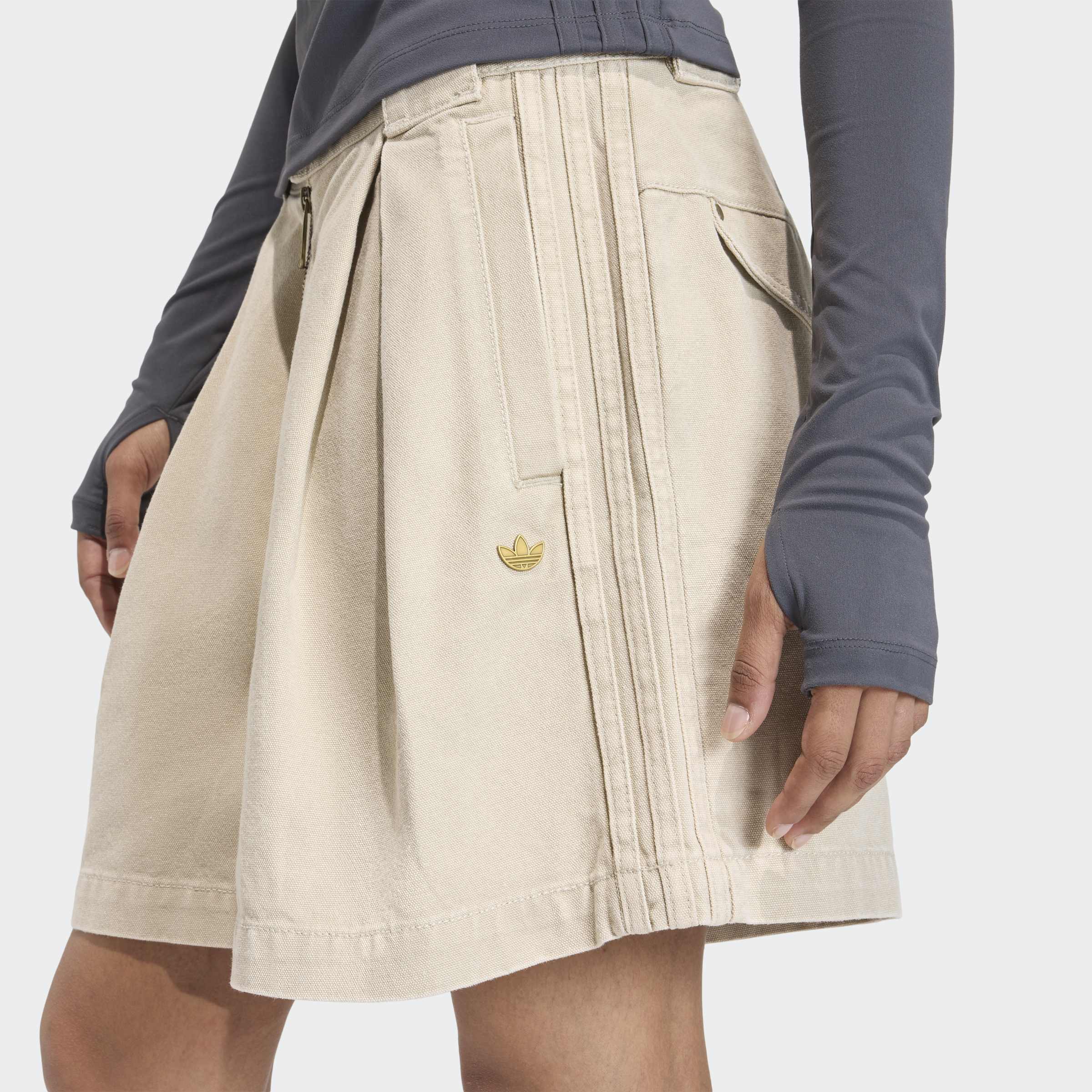 אדידס מכנסיים קצרים CANVAS LOOSE לנשים