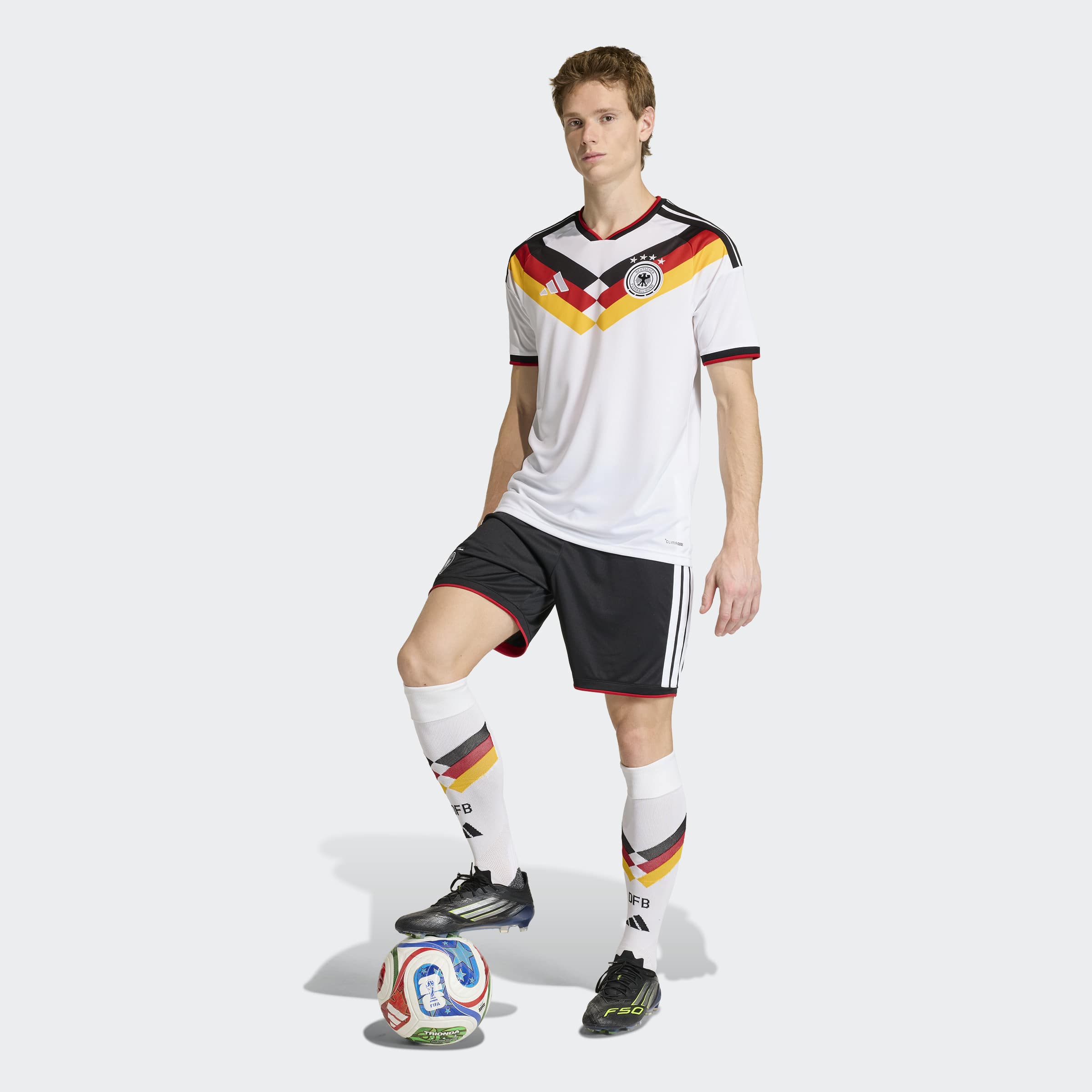 אדידס חולצת כדורגל GERMANY HOME 26 לגברים