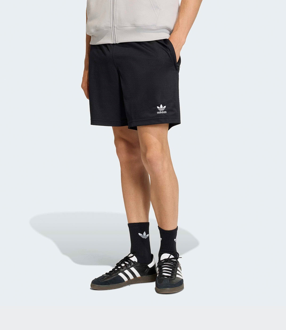 אדידס מכנסיים קצרים TREFOIL ESSENTIALS MESH לגברים