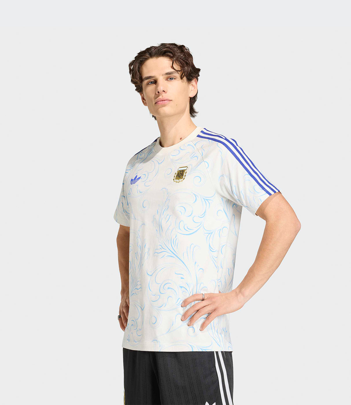 אדידס חולצת כדורגל ARGENTINA ORIGINALS לגברים