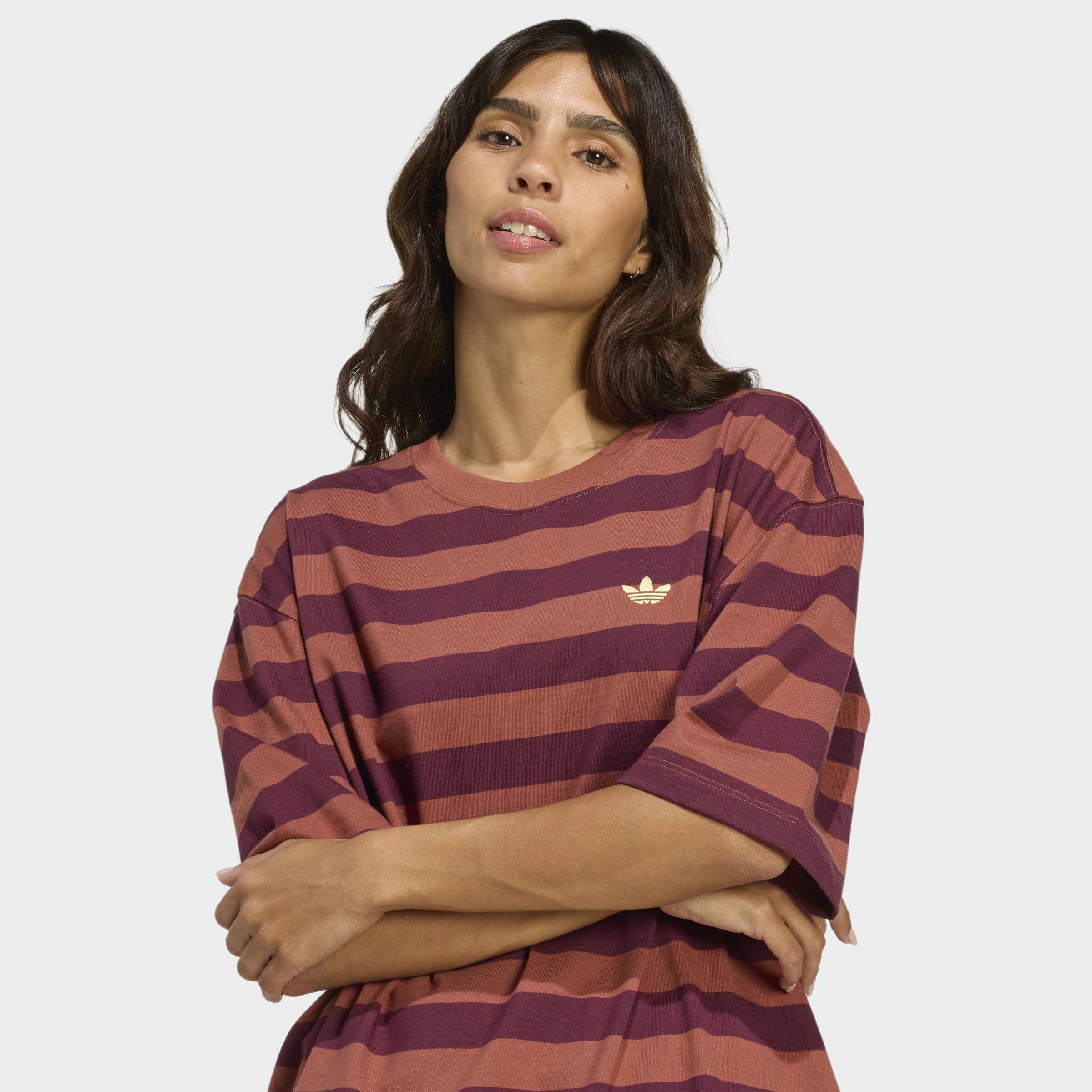 אדידס טישרט STRIPED SS לנשים