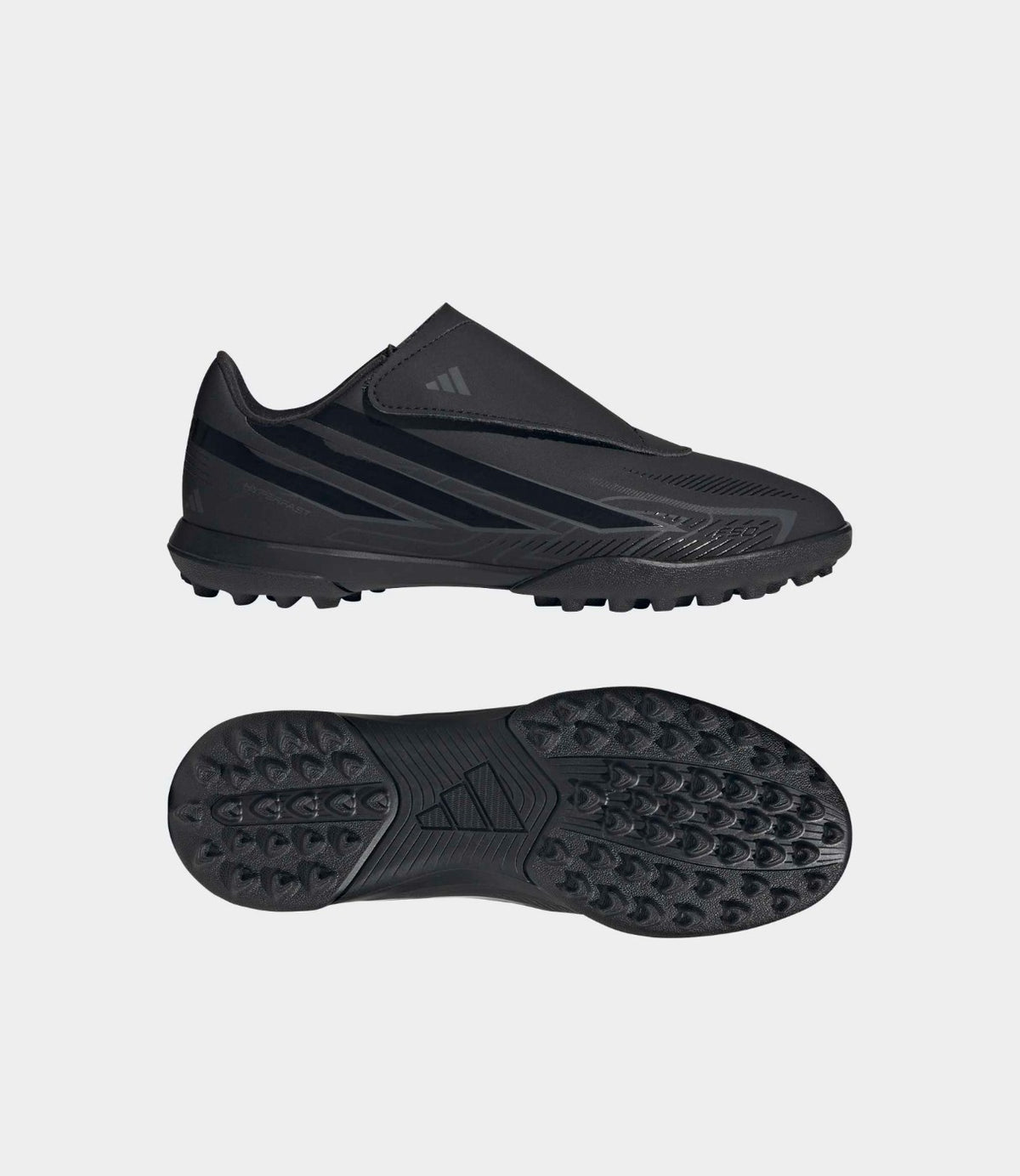 ADIDAS סניקרס בצבע שחור, מבט מהצד, מבט על הסוליה - CHOZEN