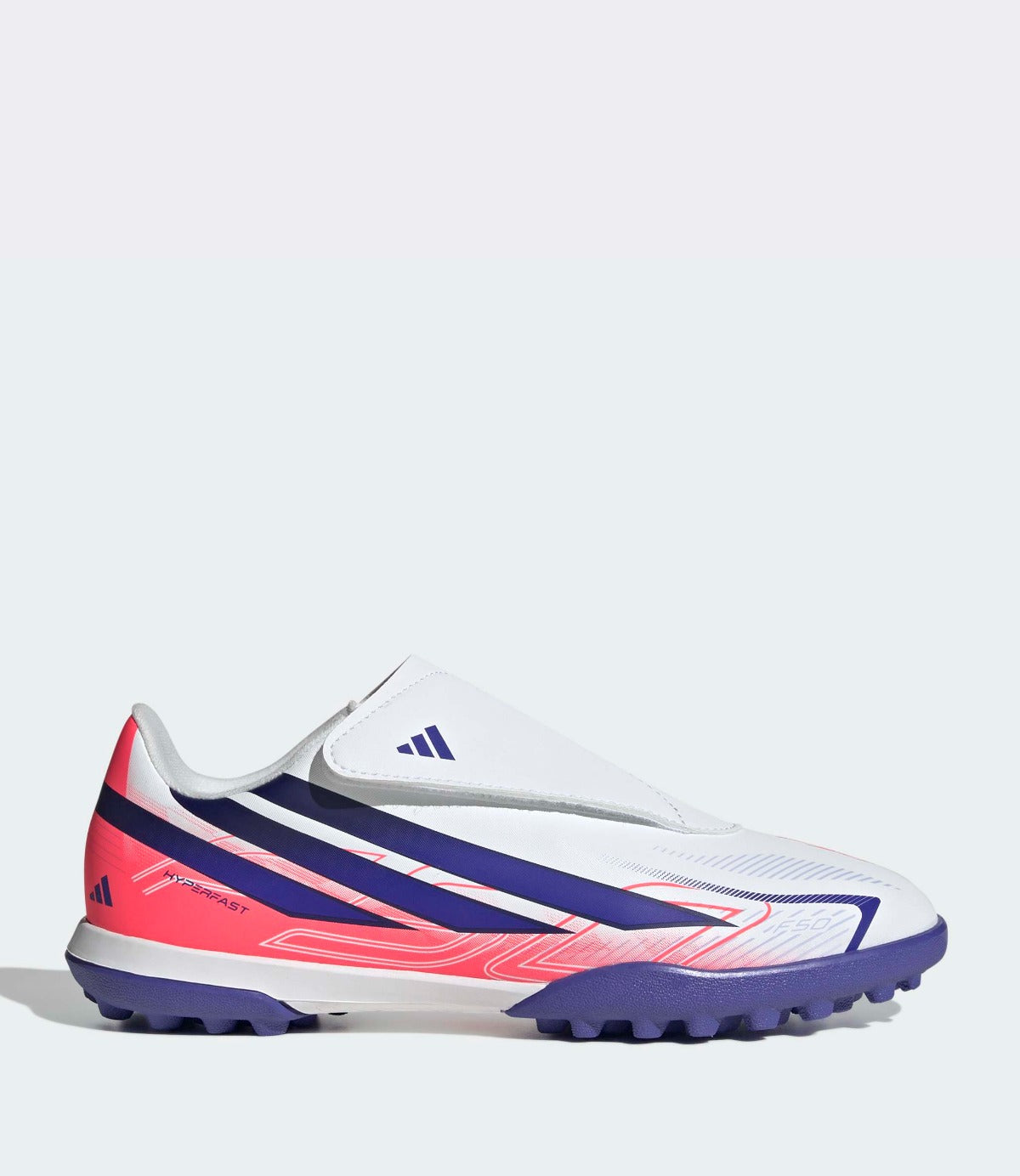 אדידס נעלי כדורגל F50 HYPERFAST CLUB VELCRO TURF לילדים