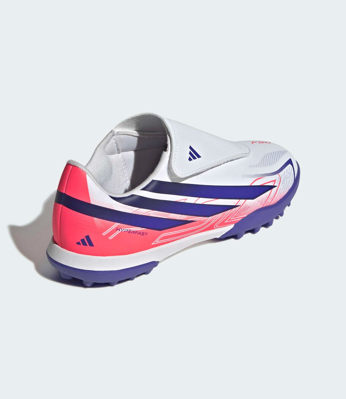 אדידס נעלי כדורגל F50 HYPERFAST CLUB VELCRO TURF לילדים
