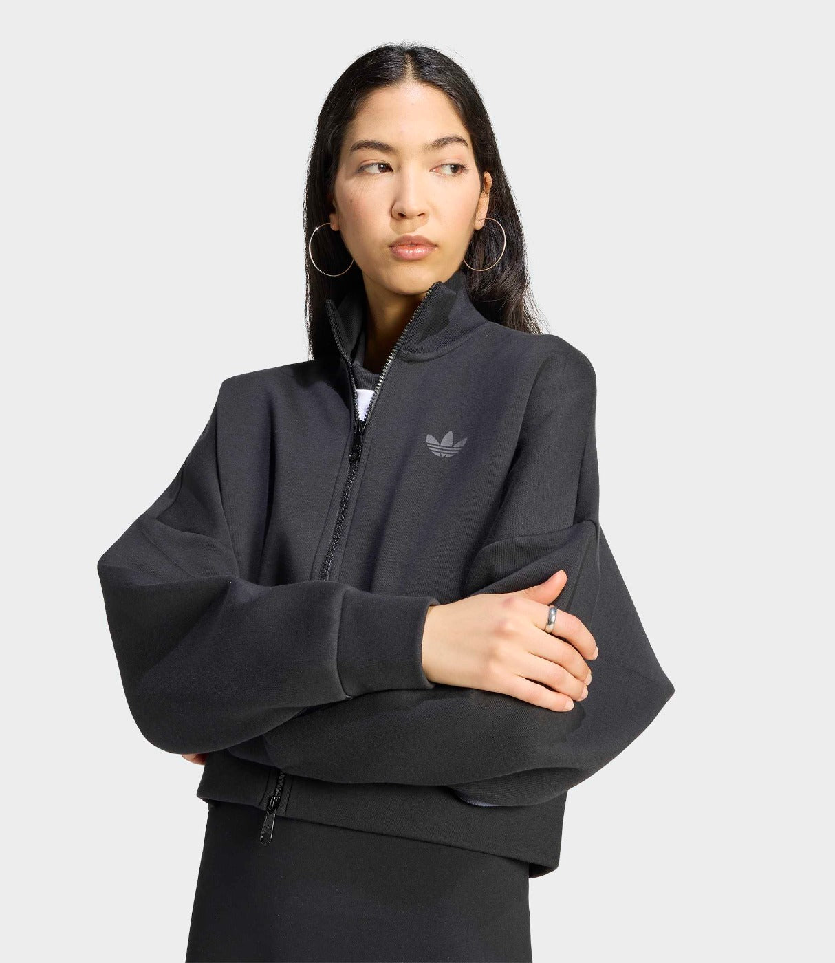 אדידס חולצה ארוכה SPACER TRACKTOP לנשים