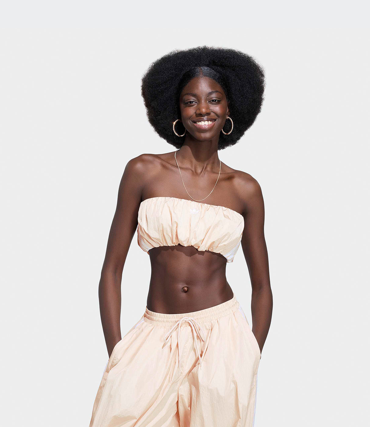 אדידס טופ סטרפלס ADILENIUM 5.0 BALLOON TUBE לנשים