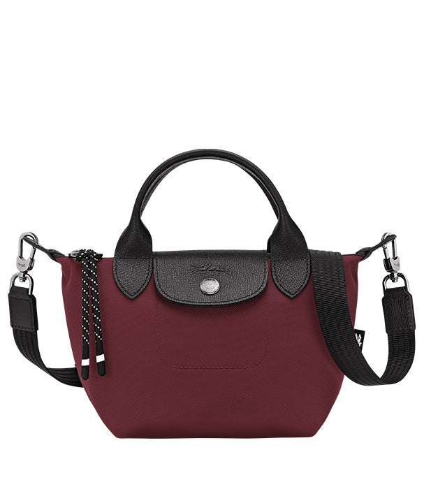 לונגשאמפ תיק יד Le Pliage Energy XS בורדו