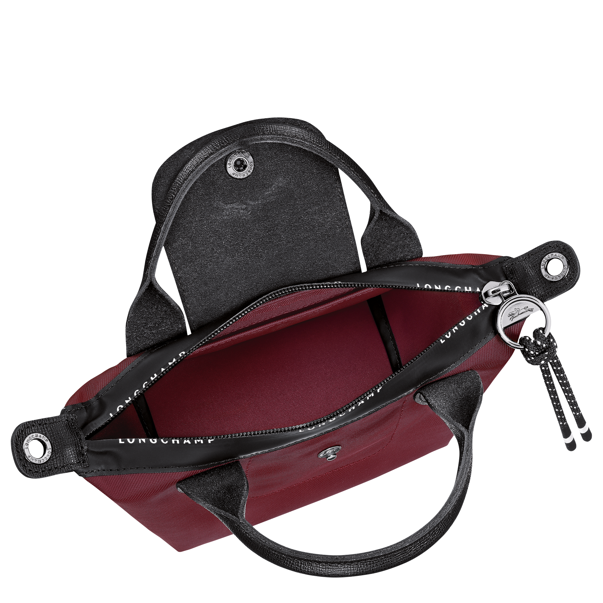 לונגשאמפ תיק יד Le Pliage Energy XS בורדו