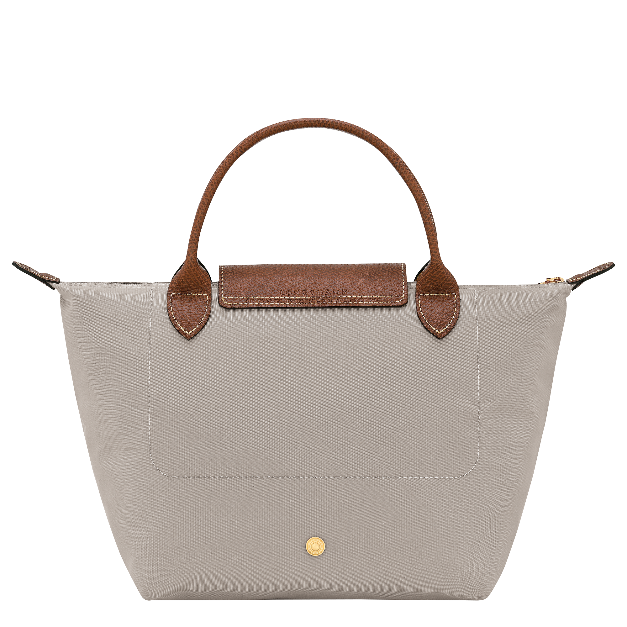 לונגשאמפ תיק יד קטן Le Pliage Original אפור בהיר