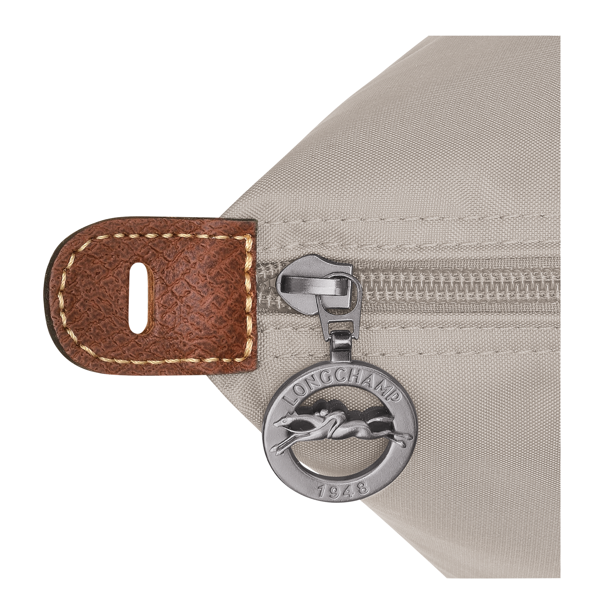 לונגשאמפ תיק נסיעות גדול Le Pliage Original אפור בהיר