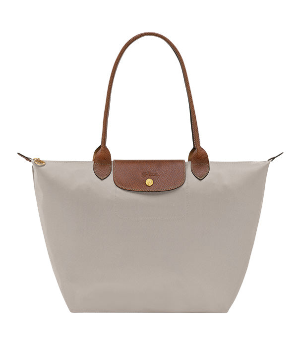 לונגשאמפ תיק כתף גדול Le Pliage Original אפור בהיר