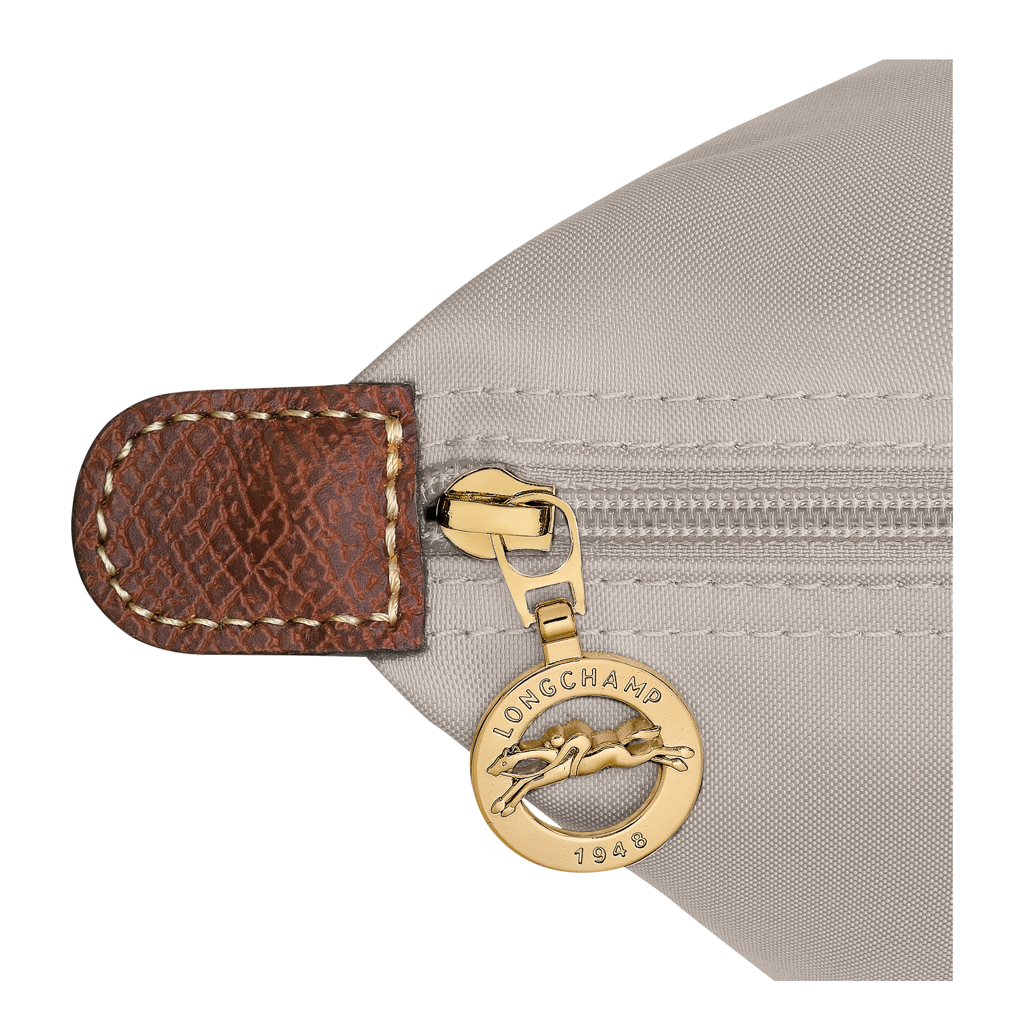 לונגשאמפ תיק כתף גדול Le Pliage Original אפור בהיר